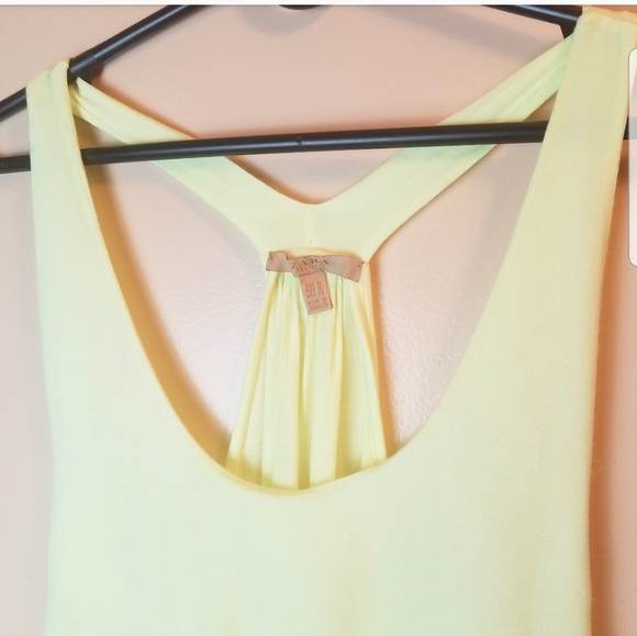 Zara Trafaluc Neon Yellow Tank Top - Picture 5 of 7